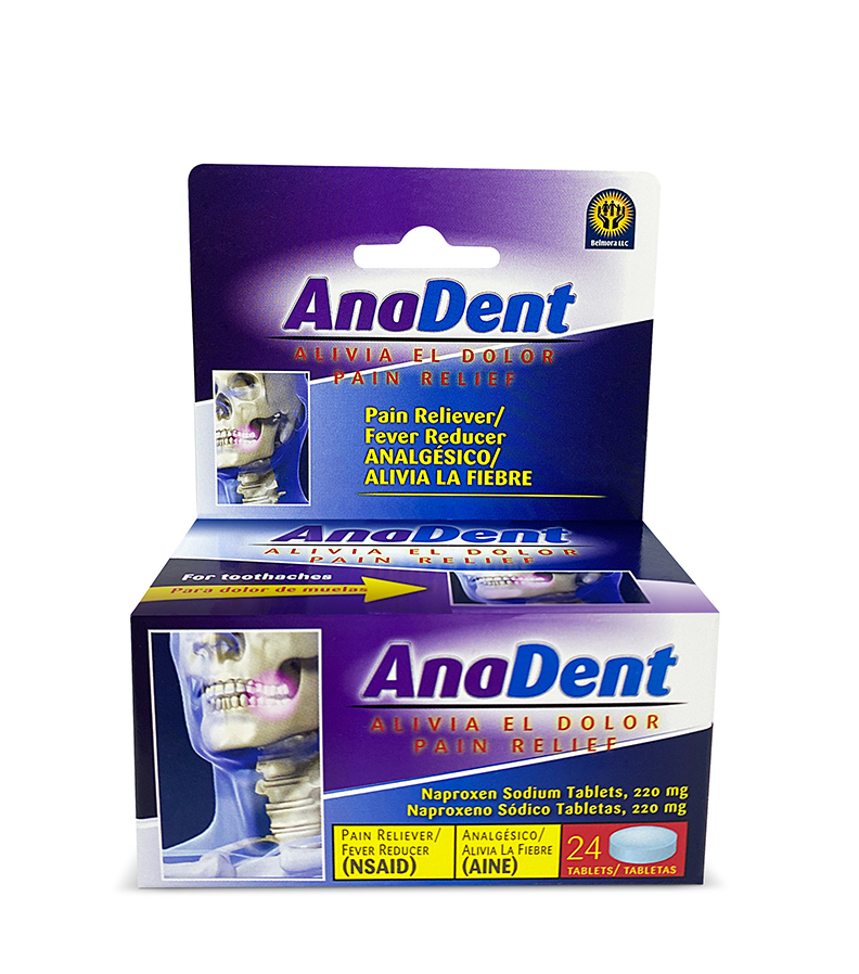 AnaDent naproxen sodium tablets, 220 mg
